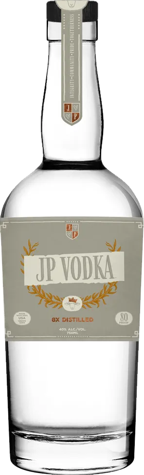 JP Vodka Bottle